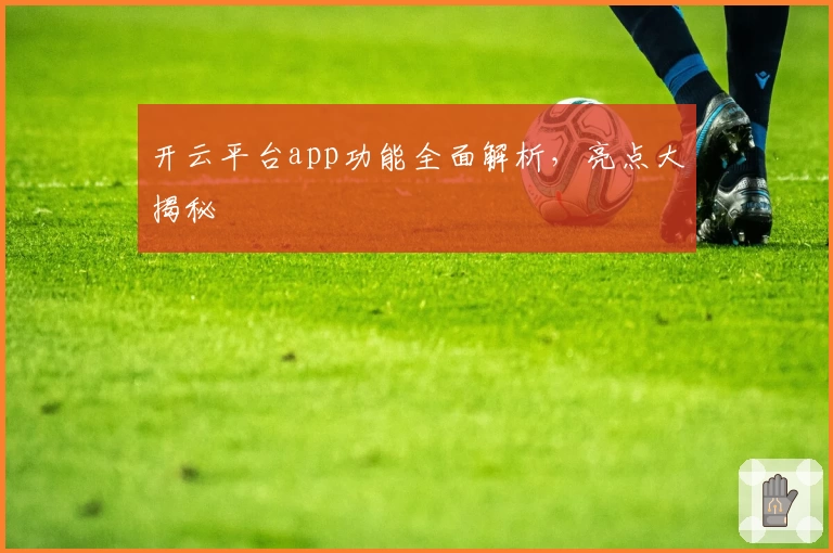 开云平台app功能全面解析，亮点大揭秘